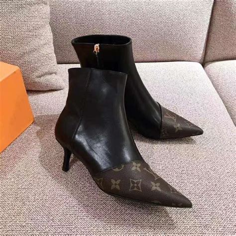 louis vuitton cherie ankle boot|Louis Vuitton buckle boots.